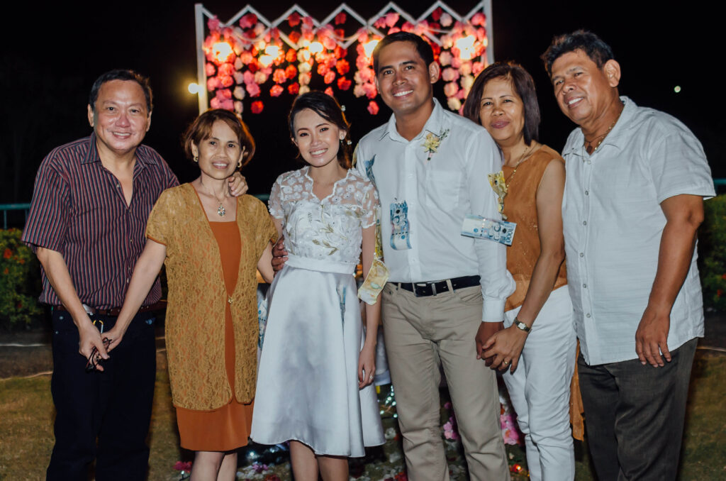 A photo with our parents.