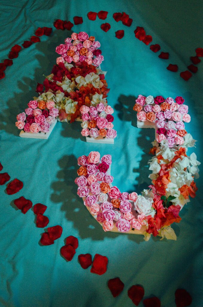 Paper flowers from Anikaroni Crafts, Adrienne Rulida's paper craft side hustle